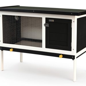 Aosom Outdoor Rabbit Hutch Weather Resistant Secure-0