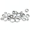 MISPIRE 304 Stainless Steel Single Ear Hose Clamp Silver-4