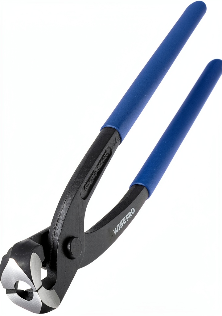 WISEPRO ear clamp pliers in use on an automotive hose
