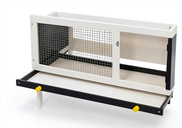 Aosom Outdoor Rabbit Hutch Weather Resistant Secure-5