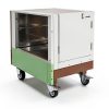 GUTINNEEN Rabbit Hutch Wheels Removable Traps Expandable-3