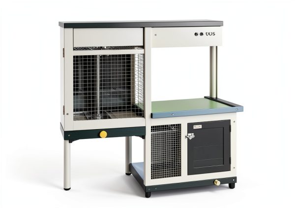 Aosom Outdoor Rabbit Hutch Weather Resistant Secure-6