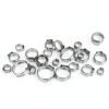 MISPIRE Stainless Steel Single Ear Hose Clamp Silver-5