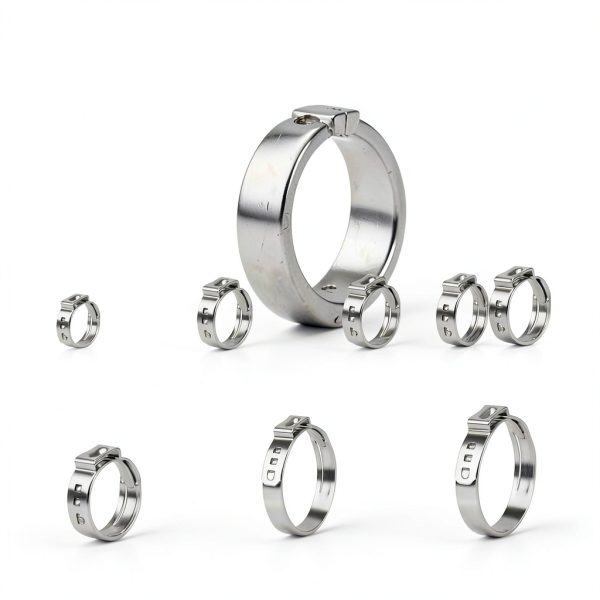 GAOHUI Stainless Steel Ear Hose Clamp Industrial Secure-2
