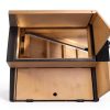 GUTINNEEN Rabbit Hutch Wheels Removable Traps Expandable-2