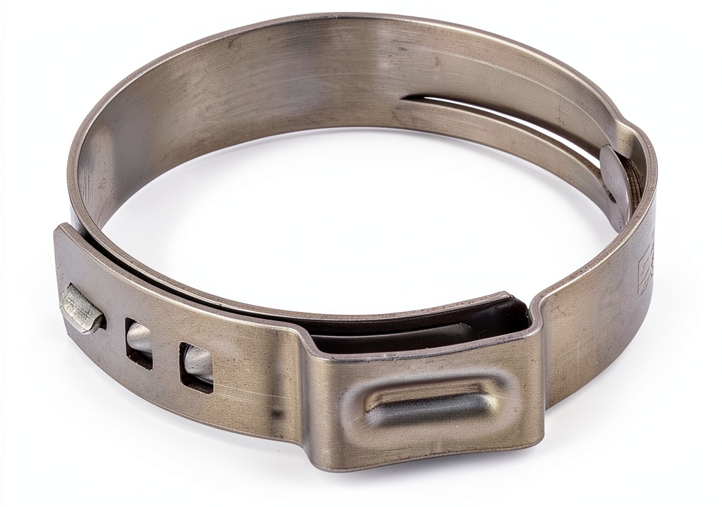 Oetiker ear clamps installed on automotive hoses