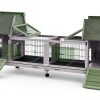 MEDEHOO Rabbit Hutch Metal Frame Easy Access Outdoor Pet-3