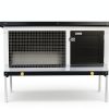 Aosom Outdoor Rabbit Hutch Weather Resistant Secure-2