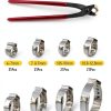 Trivd Frol Stainless Steel Hose Clamps Metallic Industrial-1