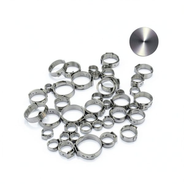Trivd Frol Stainless Steel Hose Clamps Metallic Industrial-2