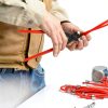 HKZTUY Ear Clamp Pliers Red Steel Nylon Grip Auto Repair-5