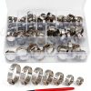 Trivd Frol Stainless Steel Hose Clamps Metallic Industrial-0