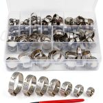 Trivd Frol Stainless Steel Hose Clamps Metallic Industrial-0