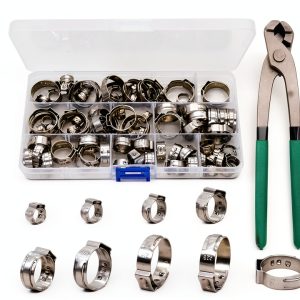 Stainless Steel Ear Clamps binifiMux Professional Hose Clamp-0