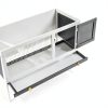 Aosom Outdoor Rabbit Hutch Weather Resistant Secure-7