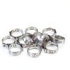 MISPIRE Stainless Steel Single Ear Hose Clamp Silver-1