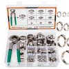 MIAHART Stainless Steel Hose Clamps 120 Pcs Tool Set-0