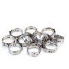 MISPIRE Stainless Steel Ear Clamps Silver Hose Fittings-1