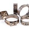 YUEARN Stainless Steel Single Ear Hose Clamps 55 Pcs-2