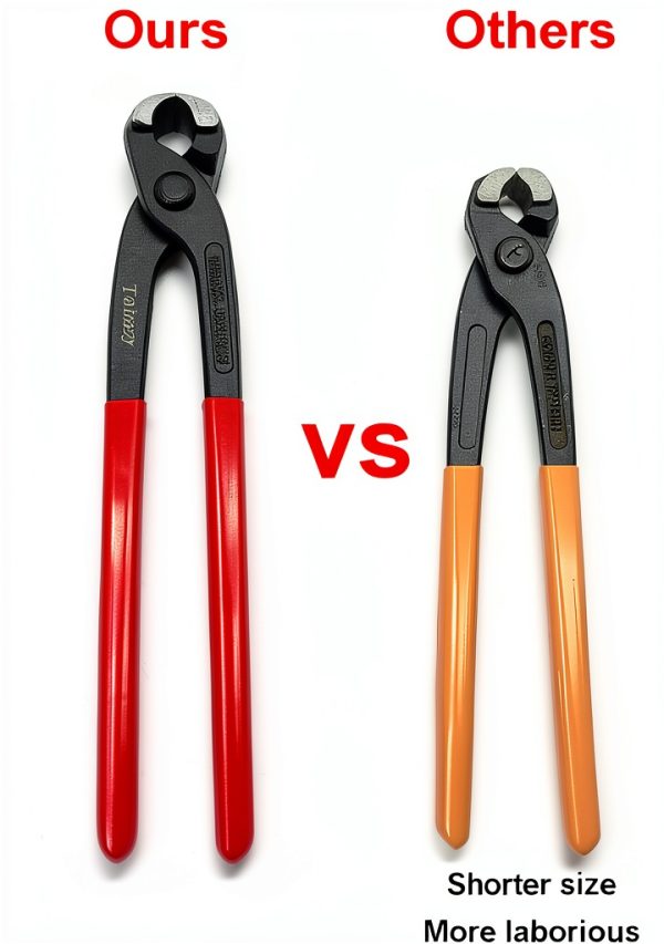 Tabazy Ear Clamps Pliers High Strength Steel Ergonomic Grip-1