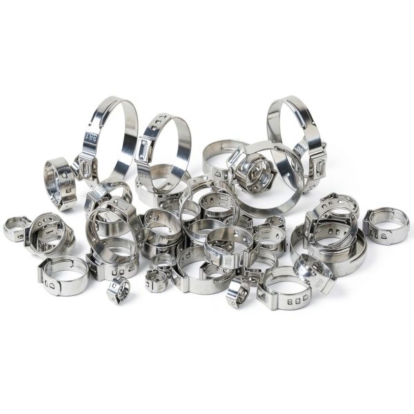 GAOHUI Stainless Steel Ear Hose Clamp Industrial Secure-4