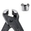 HKZTUY Ear Clamp Pliers Red Steel Nylon Grip Auto Repair-2