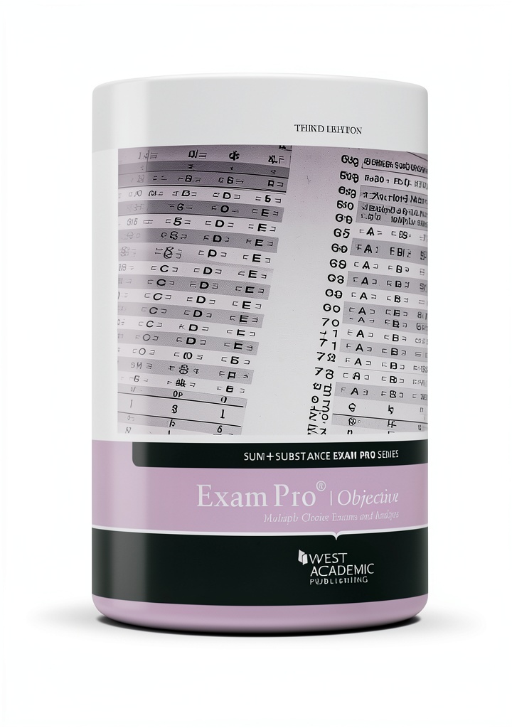 Law student reviewing Torts Law Exam Prep 3rd Edition West Academic on a Kindle device