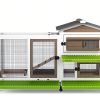 Mayugardening Rabbit Hutch 2-Story Waterproof Design-1