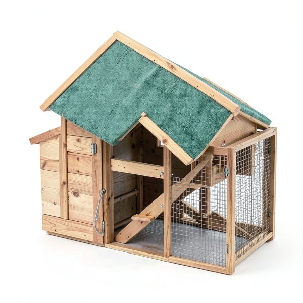 GOJOOASIS Wooden Chicken Coop 80x44 Outdoor-1