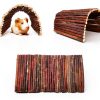 AGGQQA Collapsible Guinea Pig Hideout Wood-4