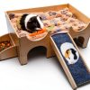 Guinea Pig Hideout by Tiny Royals Natural Wood-0