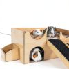 Guinea Pig Hideout by Tiny Royals Natural Wood-1