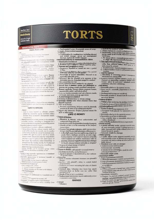 Torts Law QuickStudy Guide 56 Page Kindle Reference by QuickStudy-0
