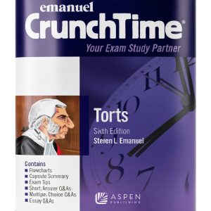 Emanuel CrunchTime Torts Law eBook Aspen Publishing 6th Edition Kindle-0
