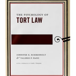 Psychology and the Law Torts eBook by NYU Press – Enhanced Typesetting-0
