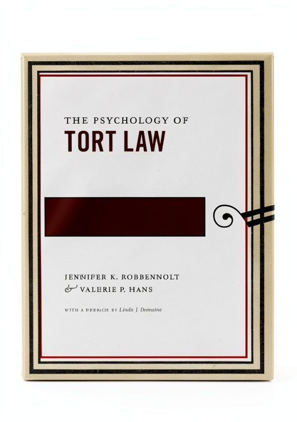 Psychology and the Law Torts eBook by NYU Press – Enhanced Typesetting-0