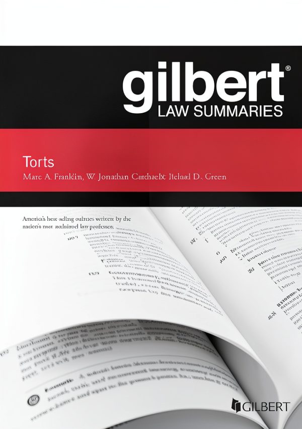 Gilbert Torts Law 26th Edition Kindle eBook Legal Study Guide-0