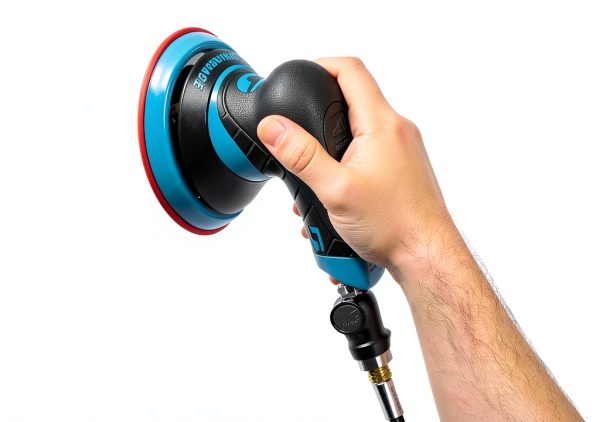 Dynabrade (X52H) Dynorbital Extreme 5" (127 mm) Diameter Random Orbital Sander, Non-Vacuum, Hook-Face Pad Face | Proportionate 3/32" (2.5 mm) Diameter Orbit | 12000 RPM Pneumatic Motor-2