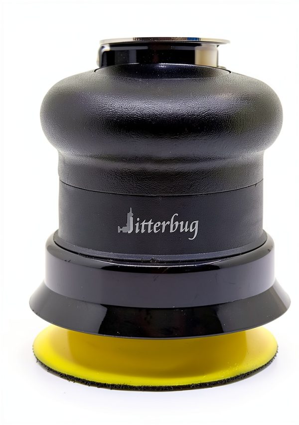 Air Palm Sander 3" 75mm Pneumatic Random Orbital 12000 RPM Jitterbug-0