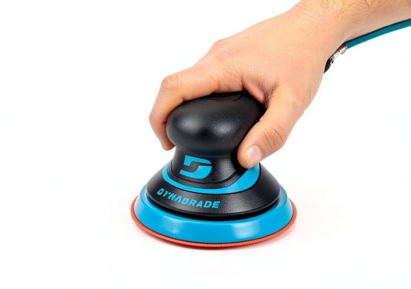 Dynabrade (X52H) Dynorbital Extreme 5" (127 mm) Diameter Random Orbital Sander, Non-Vacuum, Hook-Face Pad Face | Proportionate 3/32" (2.5 mm) Diameter Orbit | 12000 RPM Pneumatic Motor-3