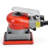 Random Orbit Air Palm Sander, 3 in 4 in, one eighth in Orbit, 10,000 OPM, Air Squares Sanding Machine, Electric Orbit Sander, Non Vacuum Orbital Sander for Wood Sanding, Car Waxing, etc-2