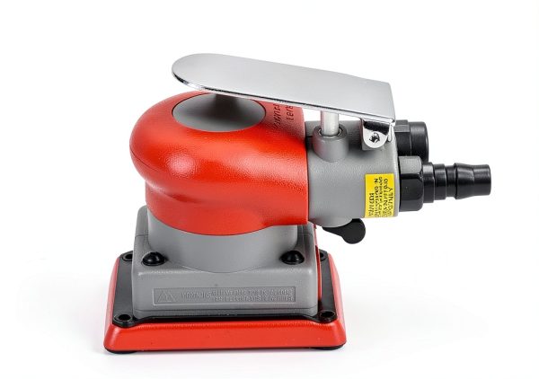 Random Orbit Air Palm Sander, 3 in 4 in, one eighth in Orbit, 10,000 OPM, Air Squares Sanding Machine, Electric Orbit Sander, Non Vacuum Orbital Sander for Wood Sanding, Car Waxing, etc-2