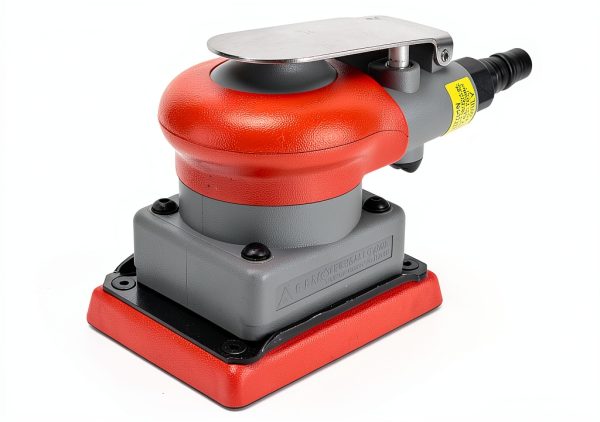 Random Orbit Air Palm Sander, 3 in 4 in, one eighth in Orbit, 10,000 OPM, Air Squares Sanding Machine, Electric Orbit Sander, Non Vacuum Orbital Sander for Wood Sanding, Car Waxing, etc-0