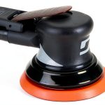 Dynabrade (56850) Dynorbital Supreme 5" (127 mm) Diameter Random Orbital Sander, Non-Vacuum | Proportionate 3/32" (2.5 mm) Diameter Orbit | 12000 RPM Pneumatic Motor-0