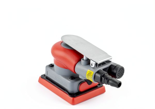 Random Orbit Air Palm Sander, 3 in 4 in, one eighth in Orbit, 10,000 OPM, Air Squares Sanding Machine, Electric Orbit Sander, Non Vacuum Orbital Sander for Wood Sanding, Car Waxing, etc-1