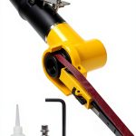 Mini Air Belt Sander 3/8"x13" SI FANG Pneumatic 16k RPM Fine Grit-0