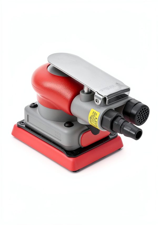 Random Orbit Air Palm Sander, 3 in 4 in, one eighth in Orbit, 10,000 OPM, Air Squares Sanding Machine, Electric Orbit Sander, Non Vacuum Orbital Sander for Wood Sanding, Car Waxing, etc-4