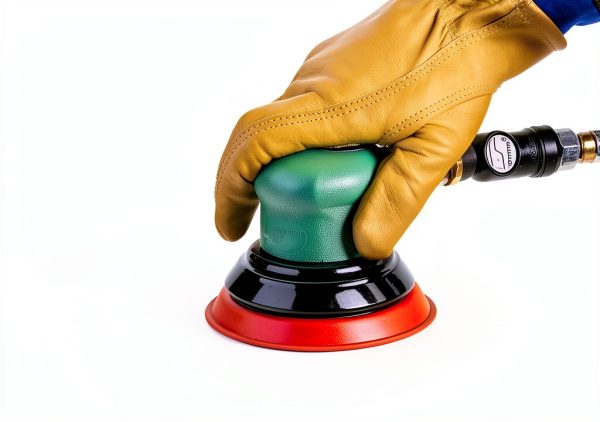 Dynabrade Random Orbital Sander 5" (127 mm) 12000 RPM Non-Vacuum Teal-2