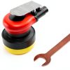 POWER AERO NOVIA 3 Inch Mini DA Air Sander Compact Pneumatic Finishing-0