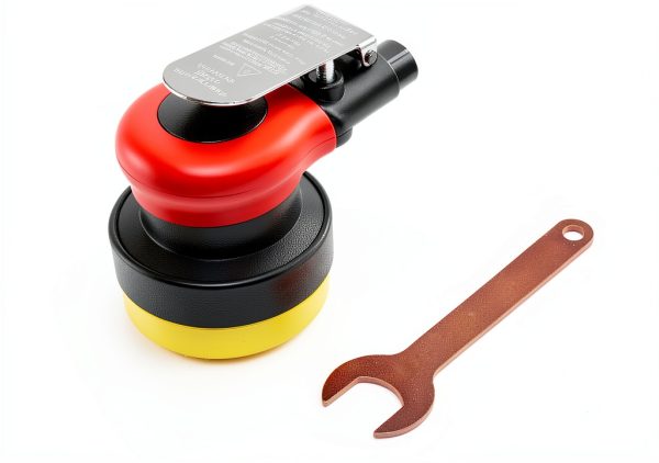 POWER AERO NOVIA 3 Inch Mini DA Air Sander Compact Pneumatic Finishing-0